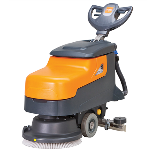 Taski Swingo 455B BMS 17in Auto Scrubber with Brush & Wet Pick Up Hose Wand Kit